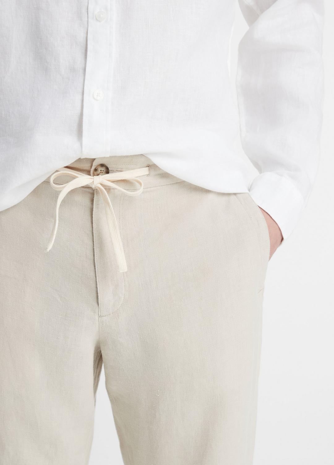 VINCE Men Lightweight Hemp Pant in Trousers