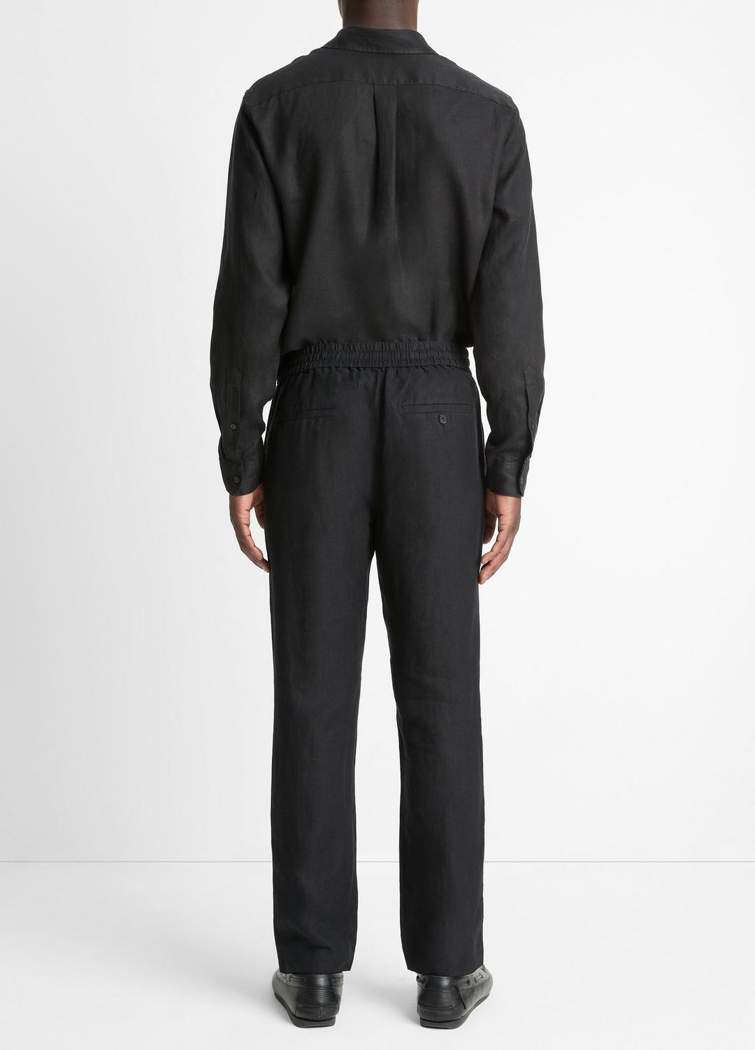 VINCE Men Lightweight Hemp Pant in Trousers