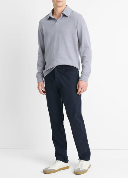 VINCE Men Dylan Slim 5-Pocket Peached Stretch-Cotton Pant in Trousers