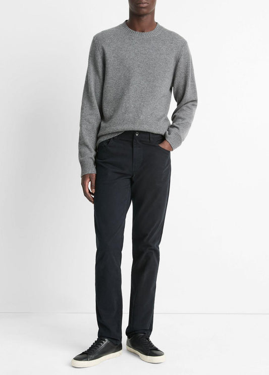 VINCE Men Dylan Slim 5-Pocket Peached Stretch-Cotton Pant in Trousers