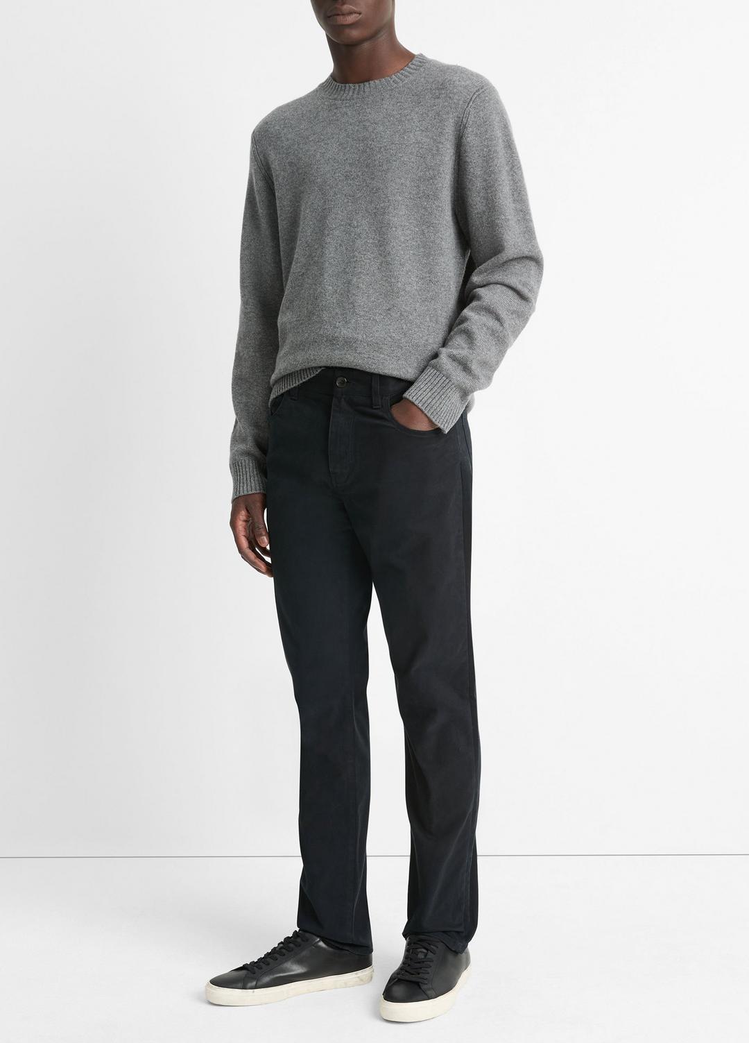 VINCE Men Dylan Slim 5-Pocket Peached Stretch-Cotton Pant in Trousers