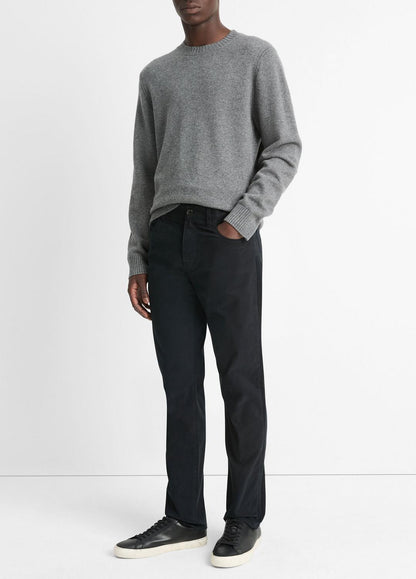 VINCE Men Dylan Slim 5-Pocket Peached Stretch-Cotton Pant in Trousers