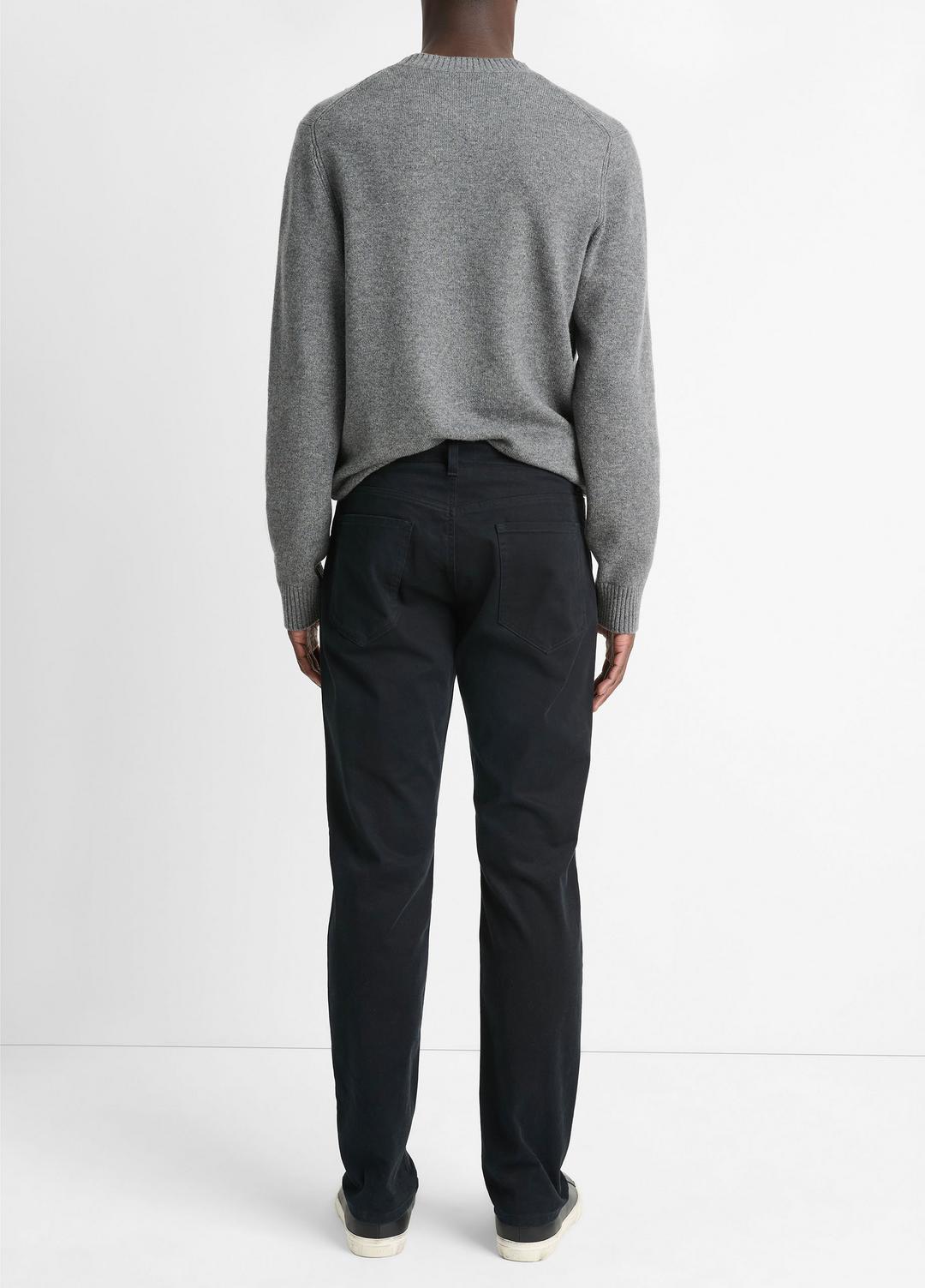 VINCE Men Dylan Slim 5-Pocket Peached Stretch-Cotton Pant in Trousers