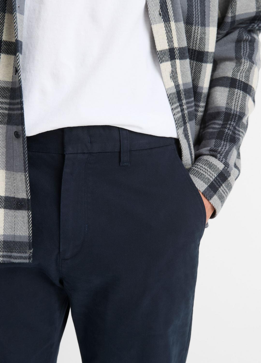 VINCE Men Owen Athletic Stretch-Cotton Pant in Trousers