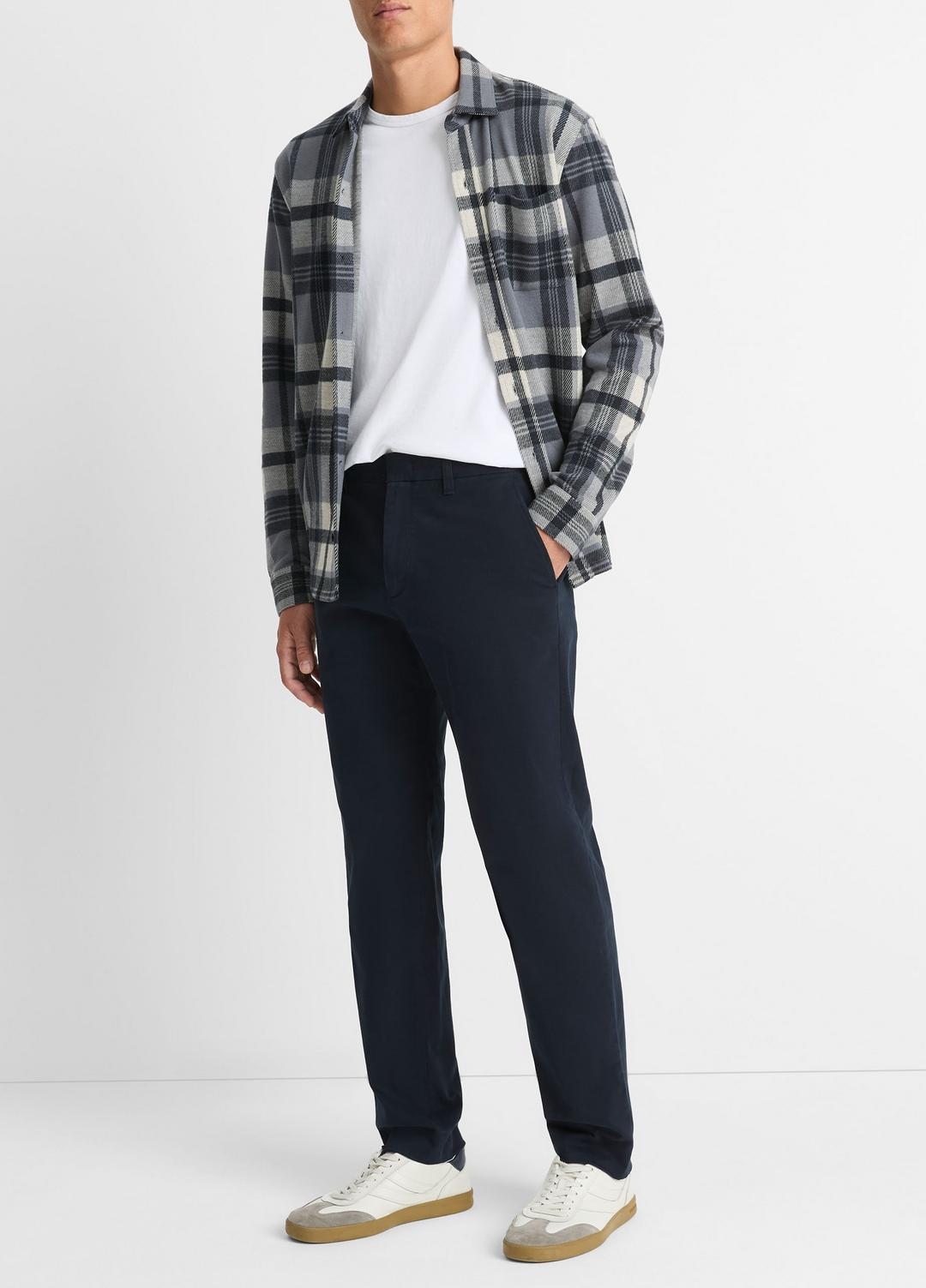 VINCE Men Owen Athletic Stretch-Cotton Pant in Trousers