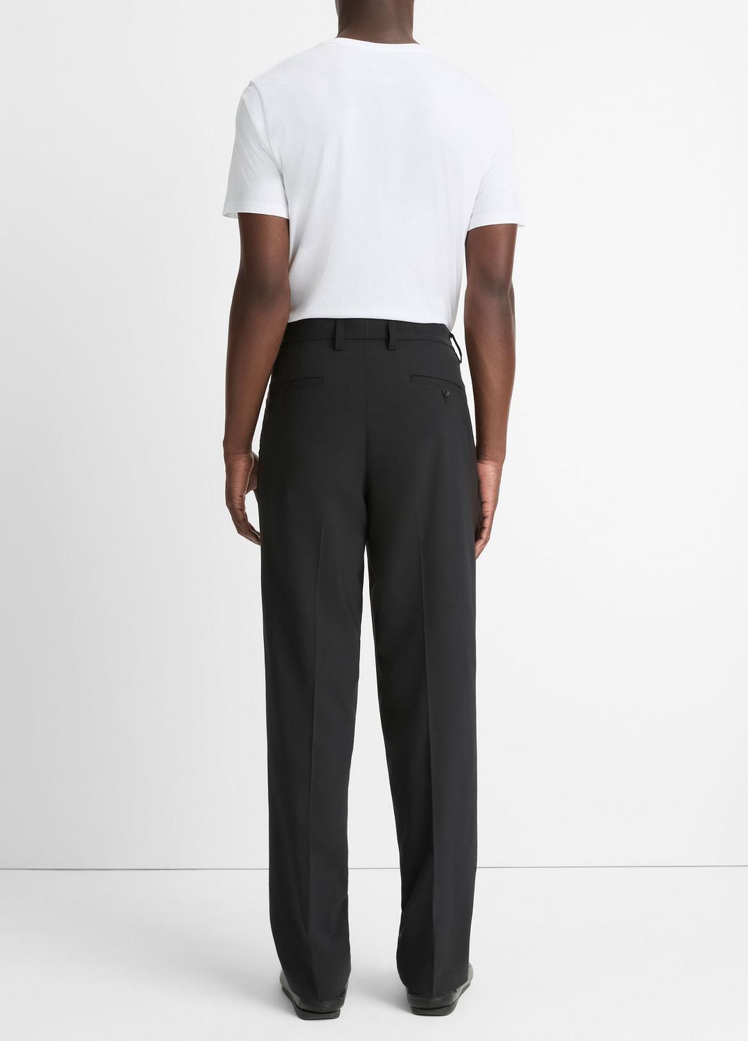 VINCE Men Louie Relaxed Pleated Trouser in Trousers