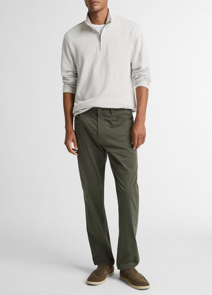 VINCE Men Dylan Slim 5-Pocket Cotton Sateen Pant in Trousers