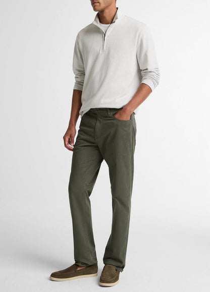 VINCE Men Dylan Slim 5-Pocket Cotton Sateen Pant in Trousers