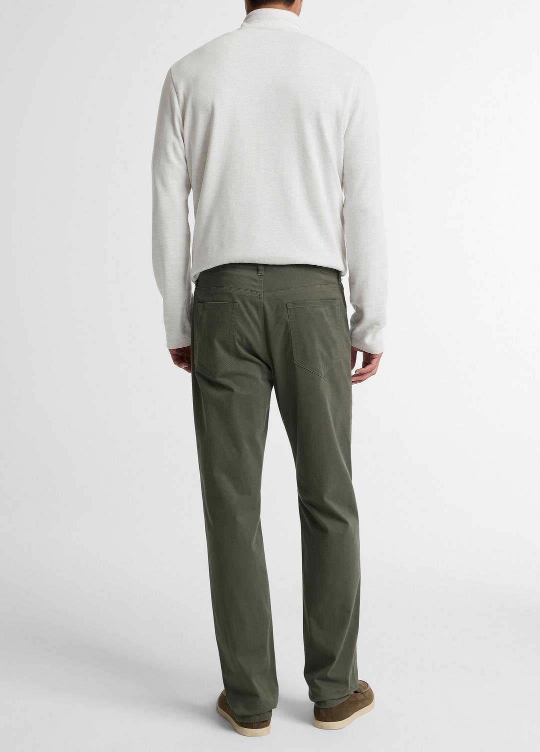 VINCE Men Dylan Slim 5-Pocket Cotton Sateen Pant in Trousers
