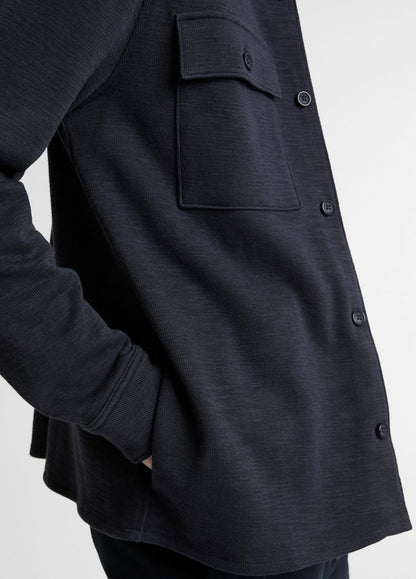 VINCE Men Double-Slub Cotton-Blend Shirt Jacket in Jackets