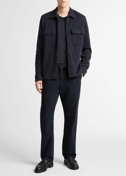 VINCE Men Double-Slub Cotton-Blend Shirt Jacket in Jackets