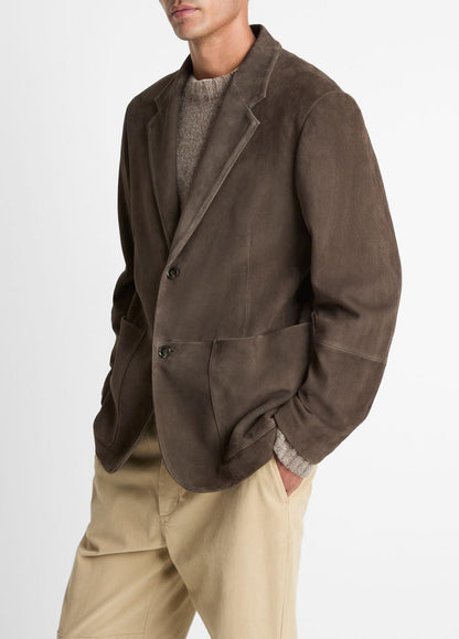 VINCE Men Suede Blazer in Blazers