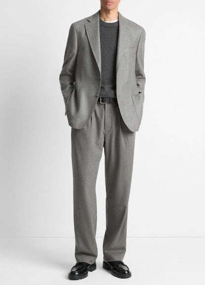 VINCE Men Houndstooth Cashmere Relaxed Sport Coat in Blazers