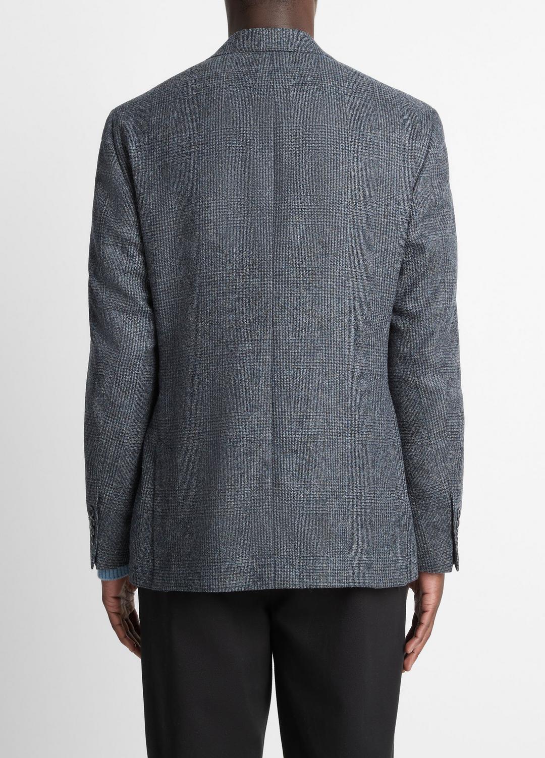 VINCE Men Plaid Alpaca-Blend Relaxed Sport Coat in Blazers