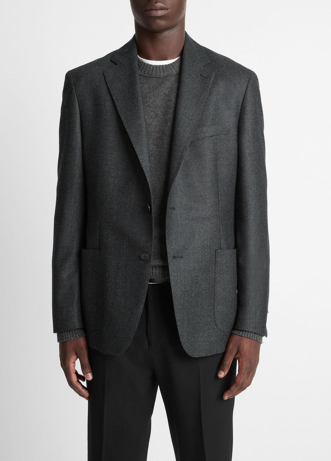 VINCE Men Wool Relaxed Sport Coat in Blazers