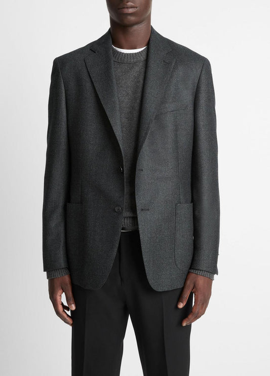 VINCE Men Wool Relaxed Sport Coat in Blazers
