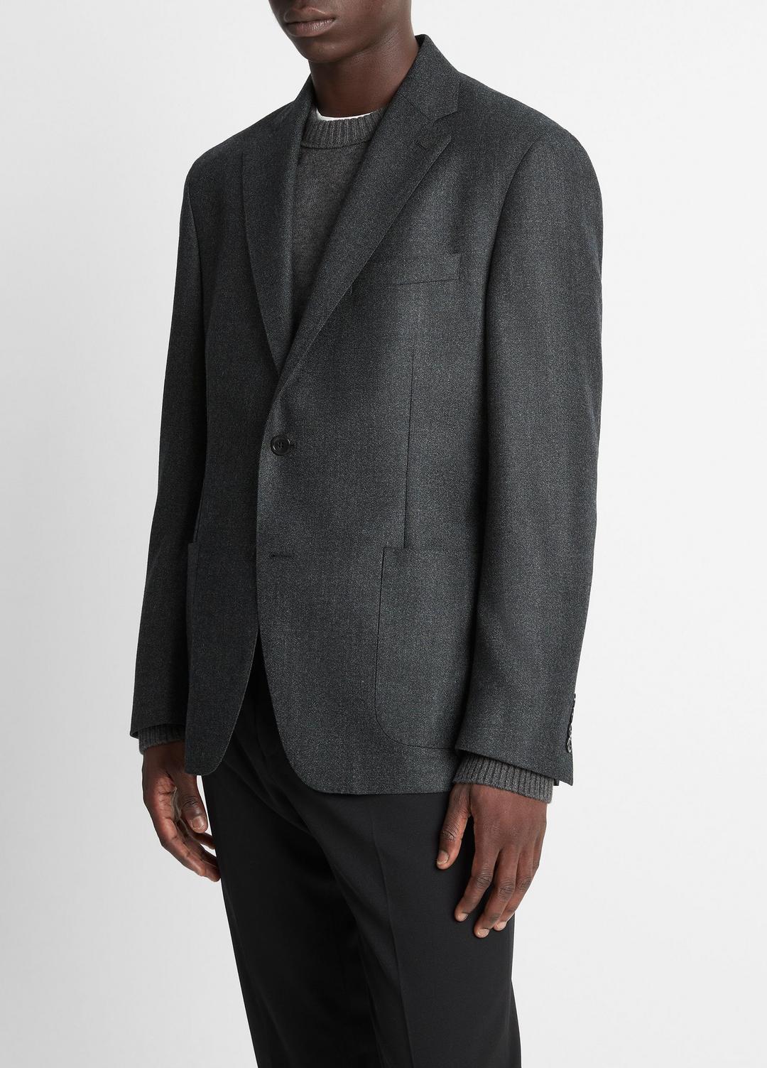 VINCE Men Wool Relaxed Sport Coat in Blazers