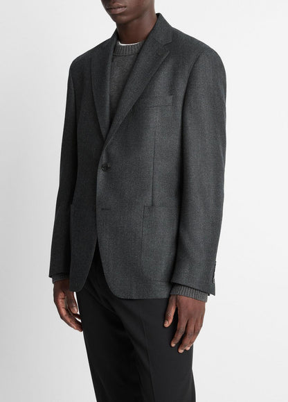 VINCE Men Wool Relaxed Sport Coat in Blazers