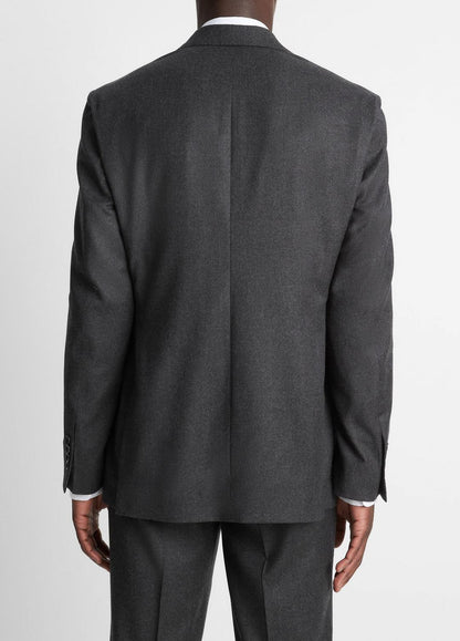 VINCE Men Wool-Silk Flannel Relaxed Sport Coat in Blazers