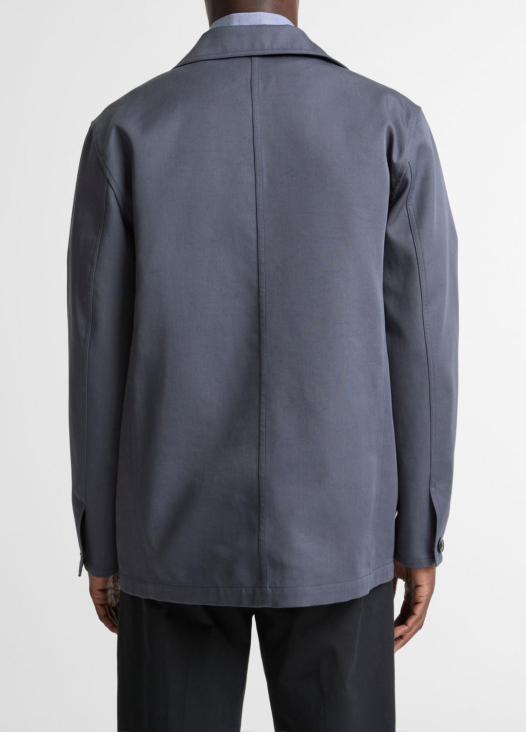 VINCE Men Brushed Cotton Twill Chore Coat in Coats