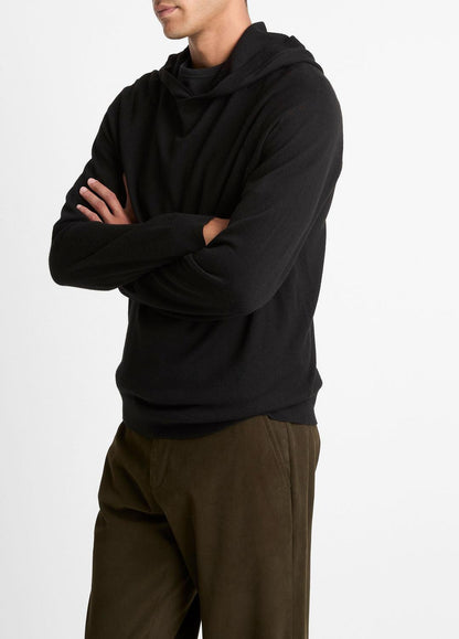 VINCE Men Featherweight Merino Wool-Cashmere Hoodie in Sweatshirts & Hoodies