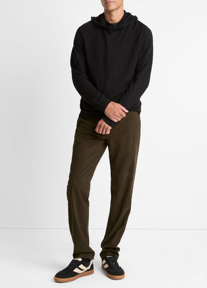 VINCE Men Featherweight Merino Wool-Cashmere Hoodie in Sweatshirts & Hoodies