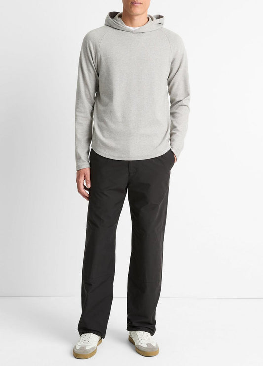 VINCE Men Broken Twill Pullover Hoodie in Sweatshirts & Hoodies