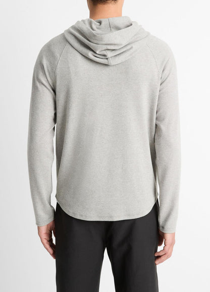 VINCE Men Broken Twill Pullover Hoodie in Sweatshirts & Hoodies