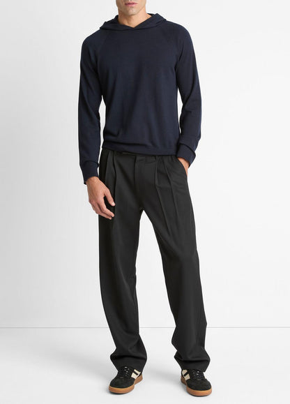 VINCE Men Featherweight Merino Wool-Cashmere Hoodie in Sweatshirts & Hoodies