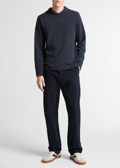 VINCE Men Variegated Stripe Double-Face Cotton-Blend Hoodie in Sweatshirts & Hoodies