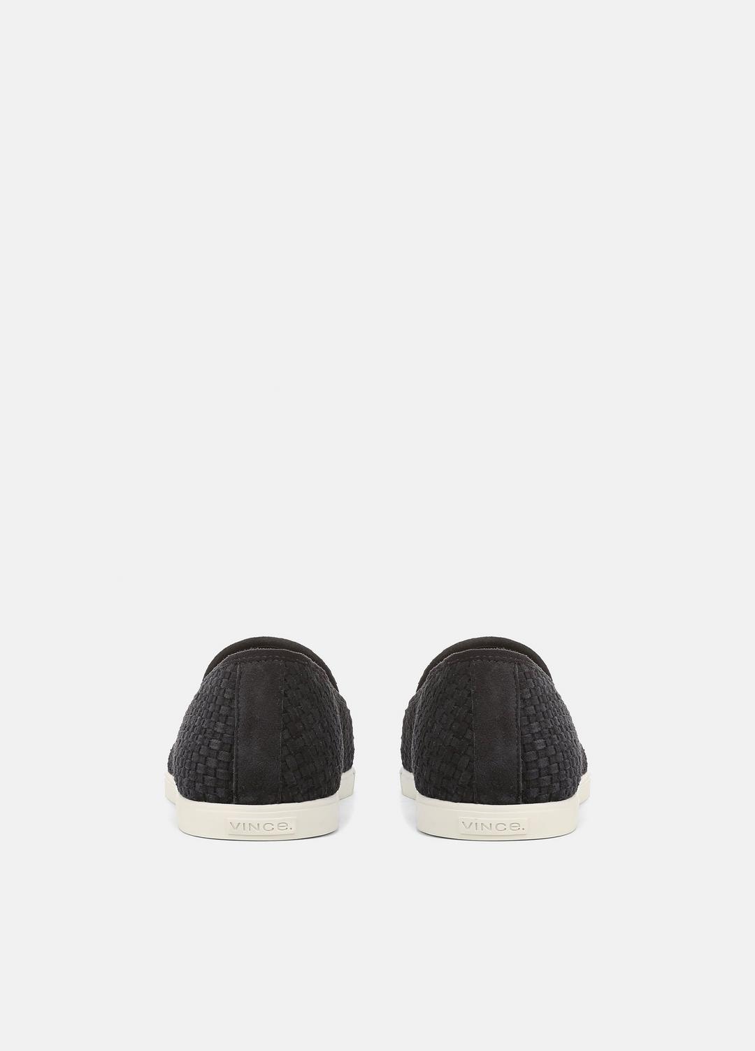 VINCE Men Sonoma Woven Suede Loafer in Loafers