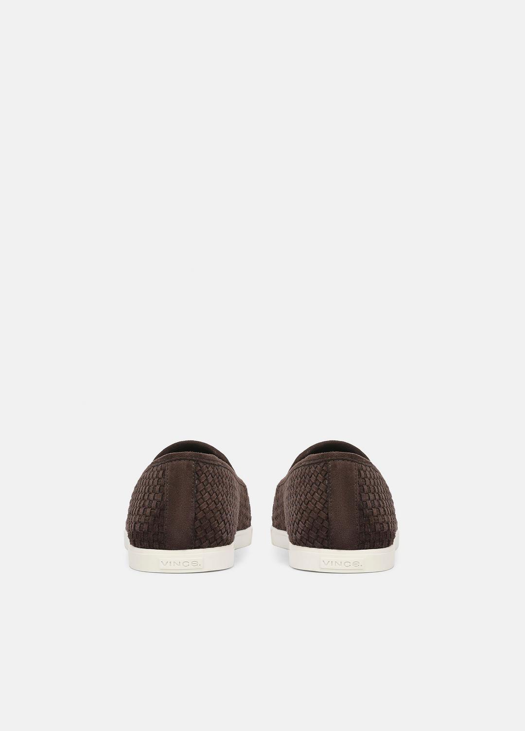 VINCE Men Sonoma Woven Suede Loafer in Loafers