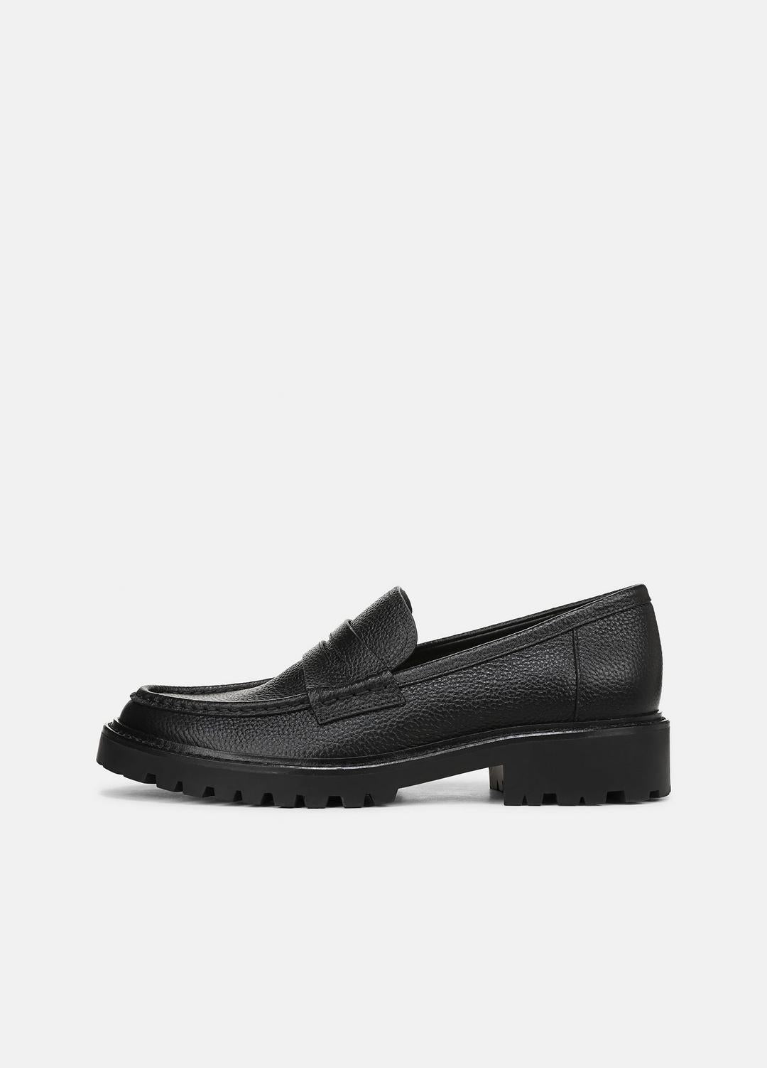 VINCE Men Delmore Leather Lug-Sole Loafer in Loafers