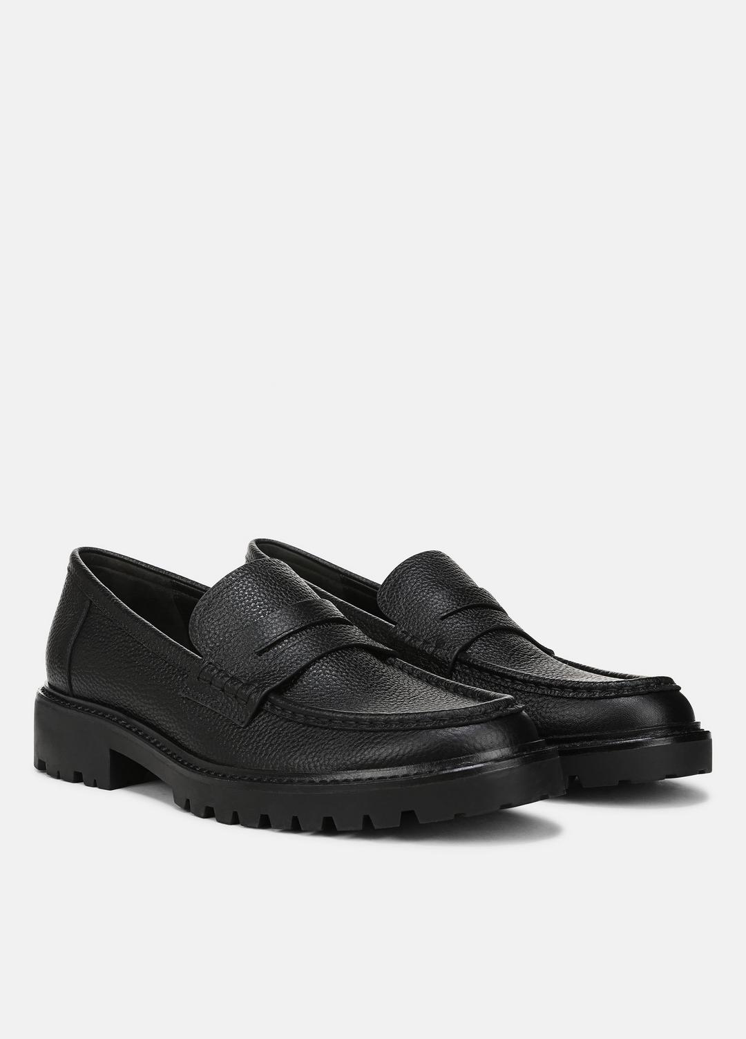 VINCE Men Delmore Leather Lug-Sole Loafer in Loafers