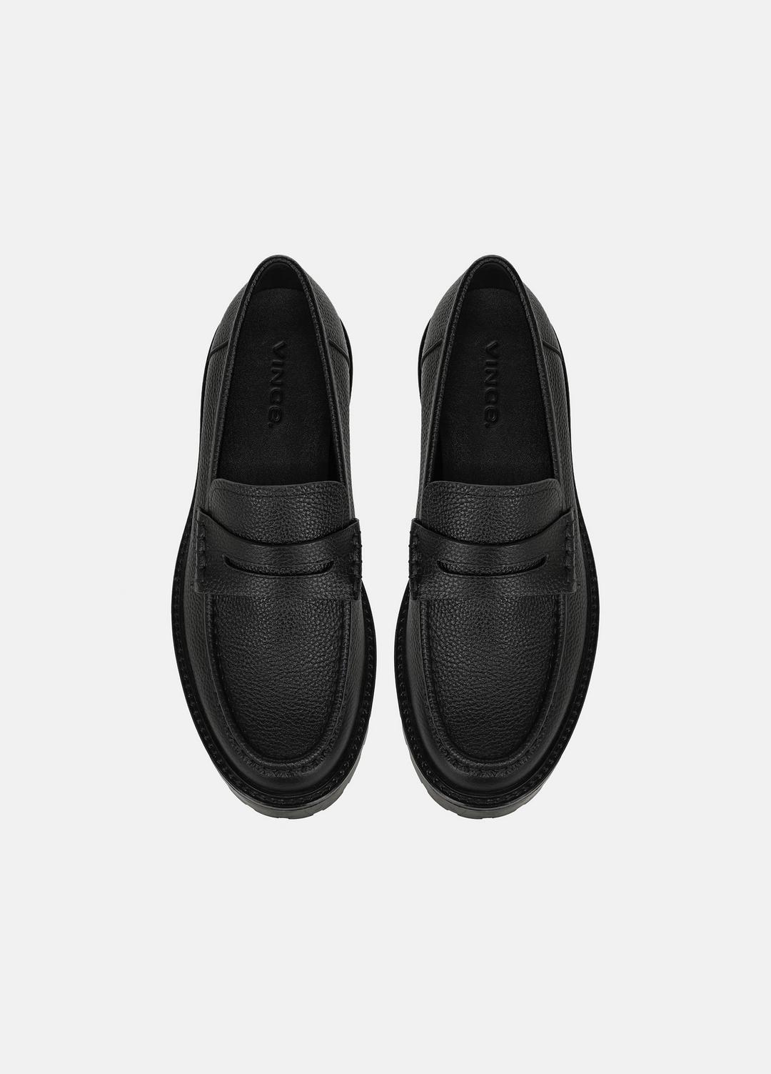 VINCE Men Delmore Leather Lug-Sole Loafer in Loafers