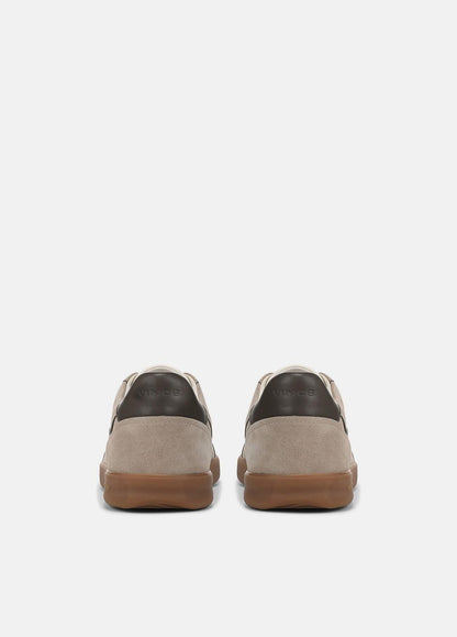 VINCE Men Oasis Contrast-Edge Suede & Leather Sneaker in Sneakers