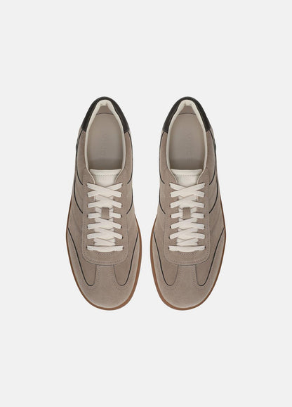 VINCE Men Oasis Contrast-Edge Suede & Leather Sneaker in Sneakers