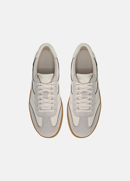 VINCE Men Oasis Contrast-Edge Leather & Suede Sneaker in Sneakers