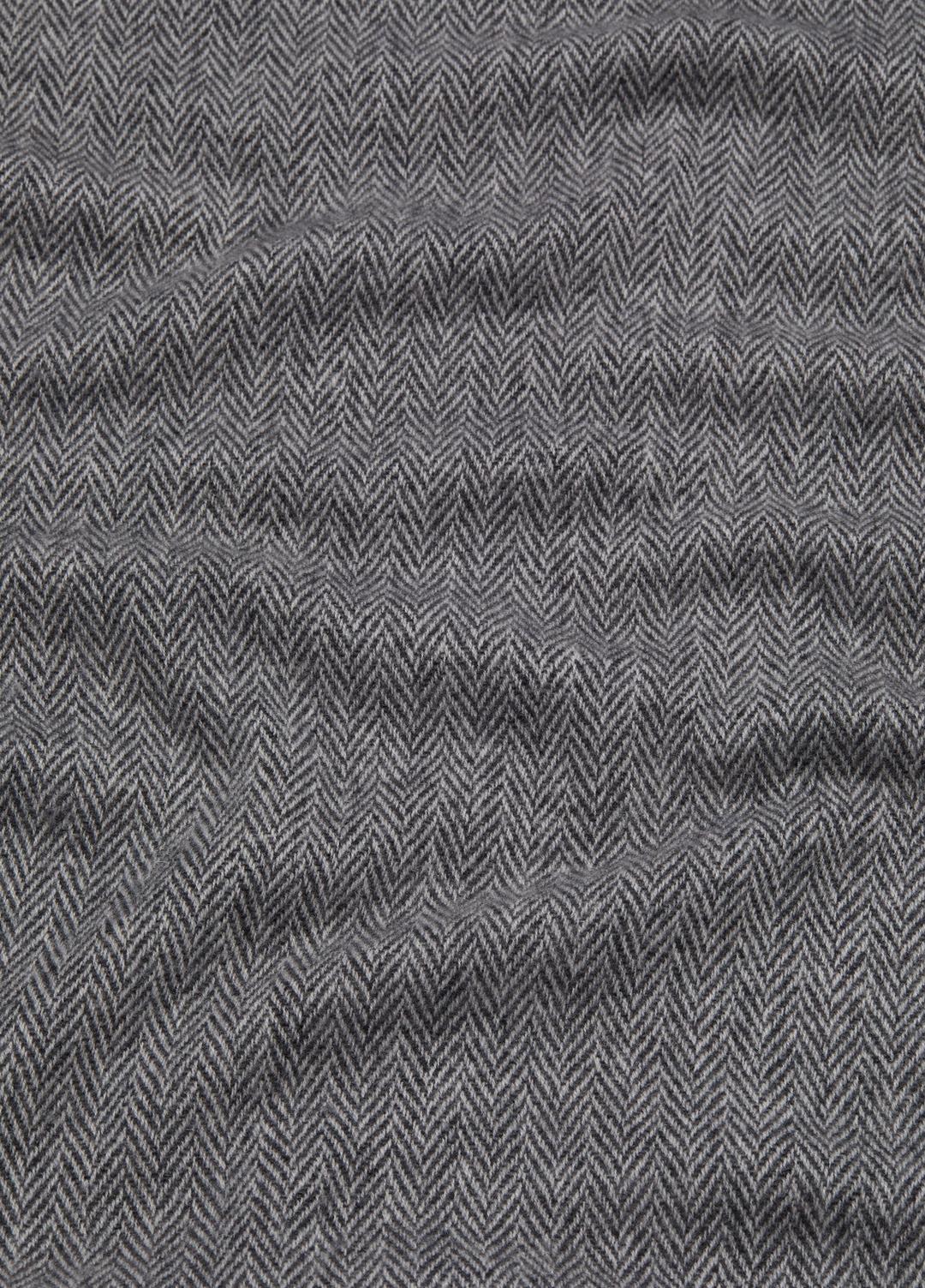 VINCE Men Herringbone Cashmere Scarf in Scarves & Hats