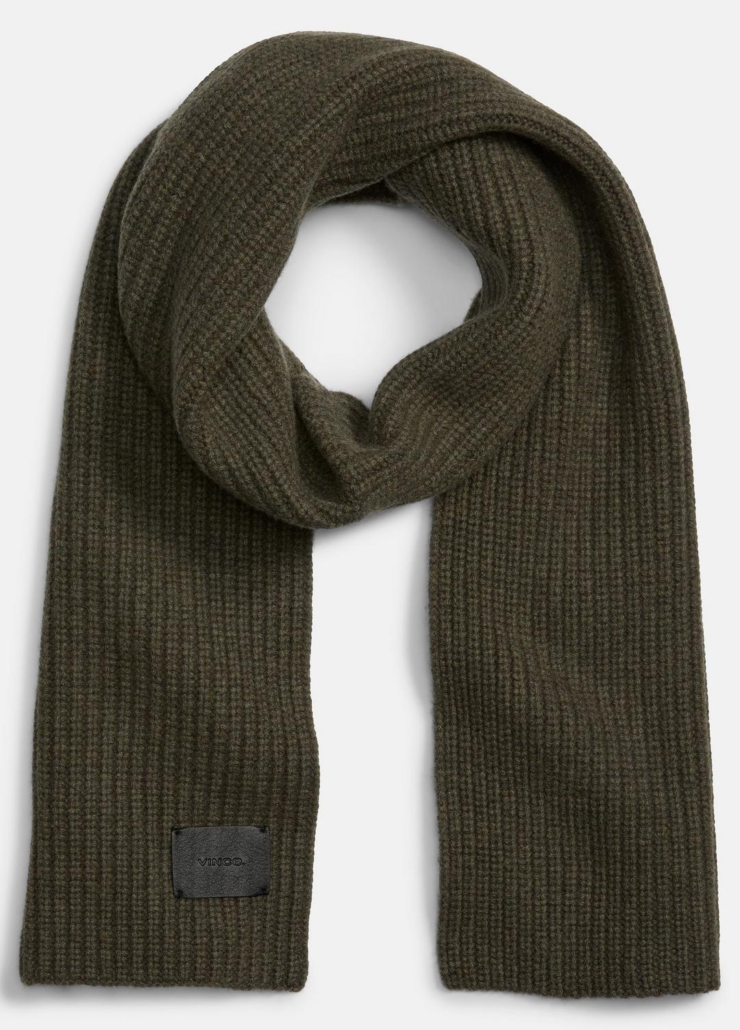 VINCE Men Cashmere Shaker-Stitch Scarf in Scarves & Hats