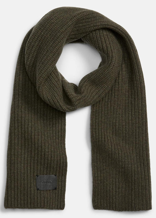 VINCE Men Cashmere Shaker-Stitch Scarf in Scarves & Hats