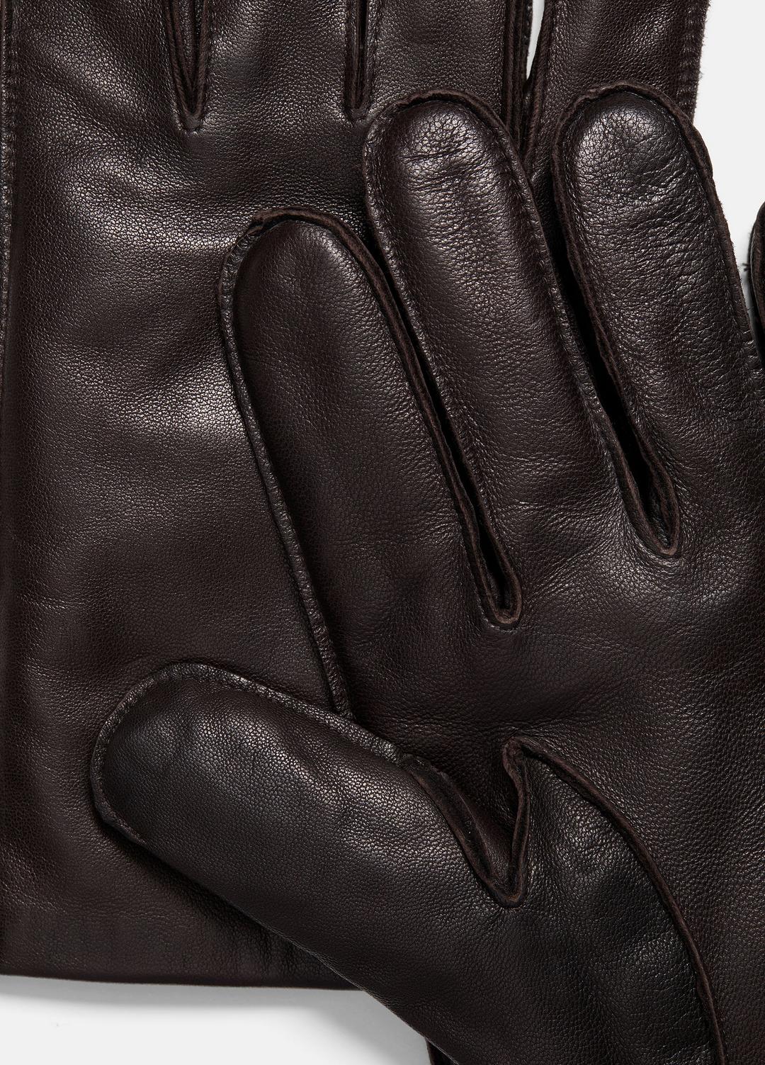 VINCE Men Classic Cashmere-Lined Leather Glove in Gloves
