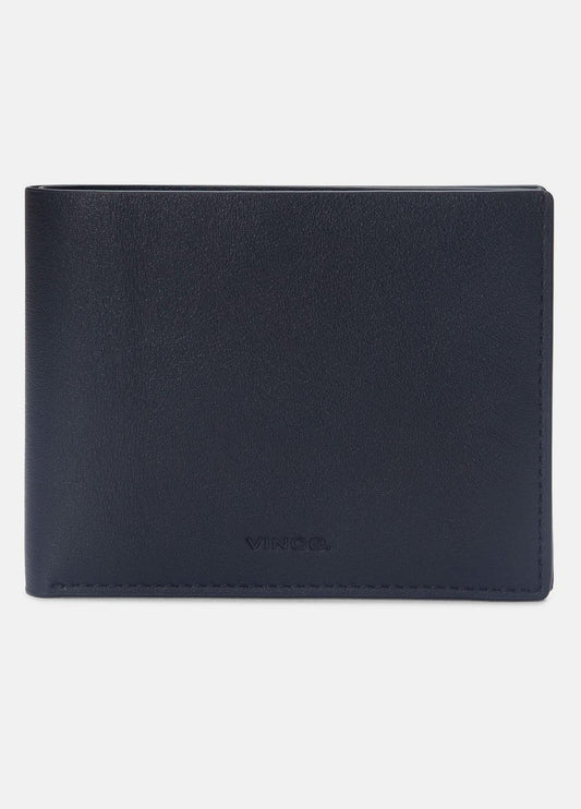 VINCE Men Nappa Leather Bifold Wallet in Bags
