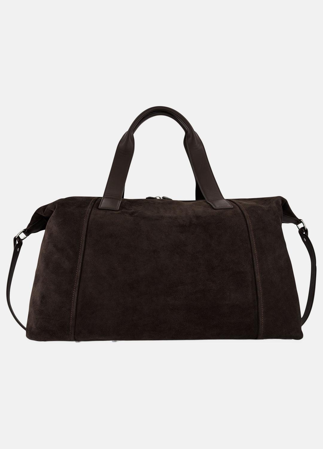 VINCE Men Westmore Suede Duffle Bag in Bags