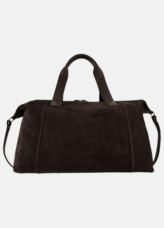 VINCE Men Westmore Suede Duffle Bag in Bags