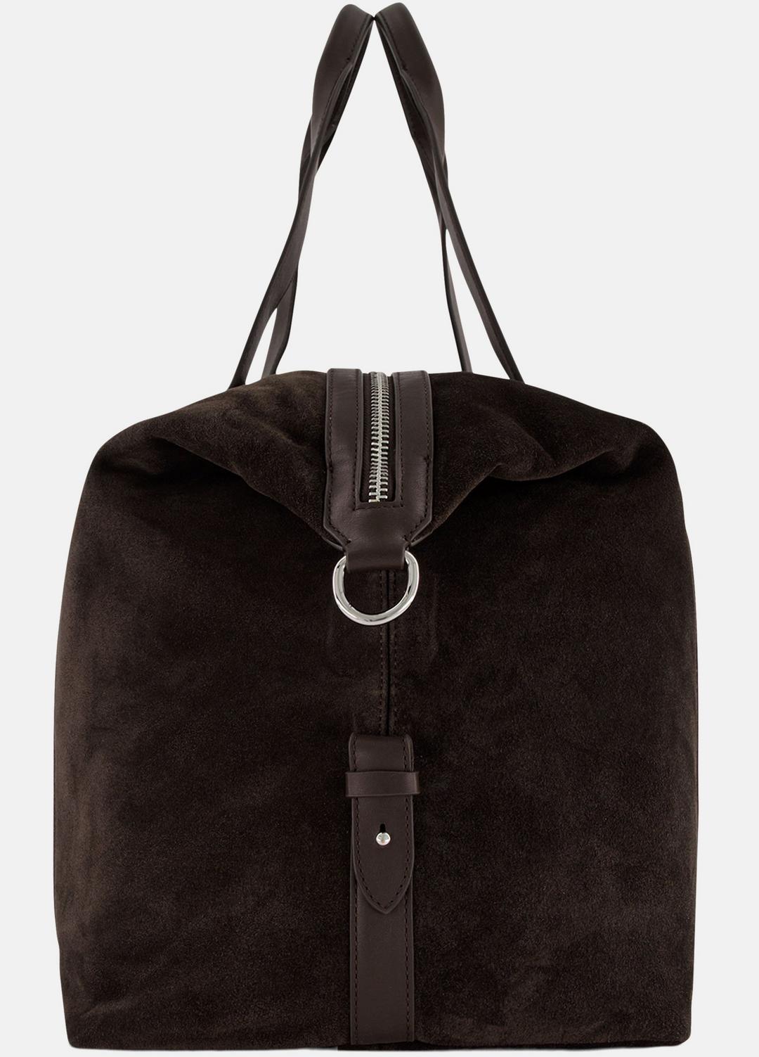 VINCE Men Westmore Suede Duffle Bag in Bags