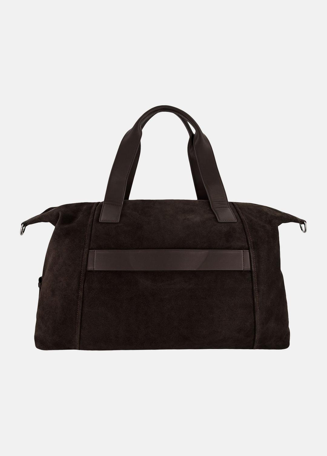 VINCE Men Westmore Suede Duffle Bag in Bags