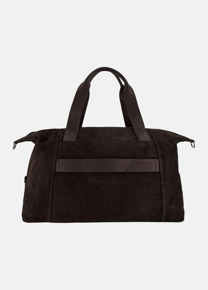 VINCE Men Westmore Suede Duffle Bag in Bags