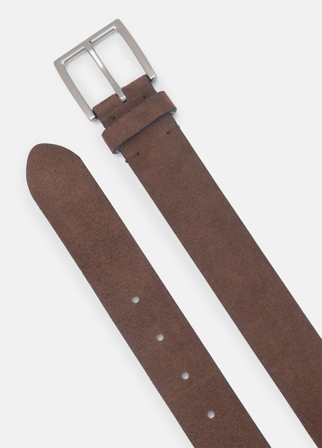 VINCE Men Men's 35mm Suede Belt in Belts