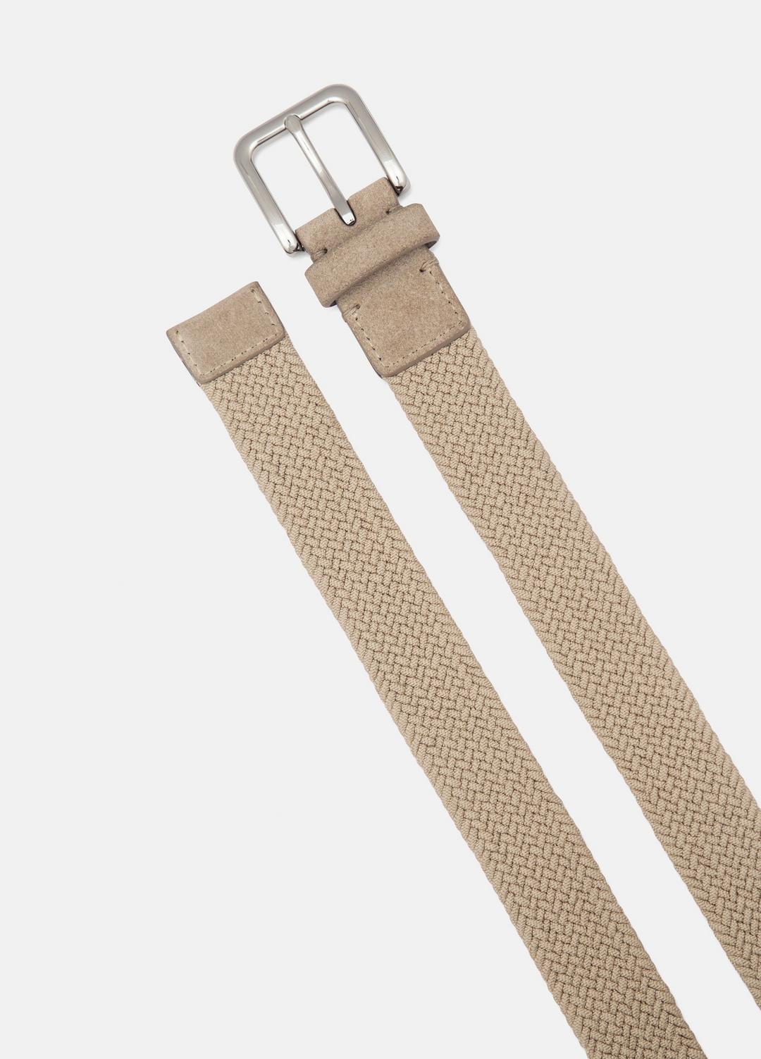 VINCE Men Men's 32mm Stretch-Woven Belt in Belts